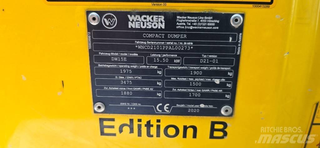 Wacker Neuson DW15e Damperi za gradilište