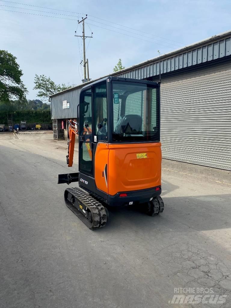 Doosan DX 19 Mini bageri < 7t
