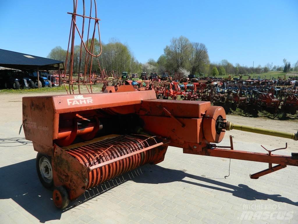 Fahr HD 400 Prese/balirke za četvrtaste bale