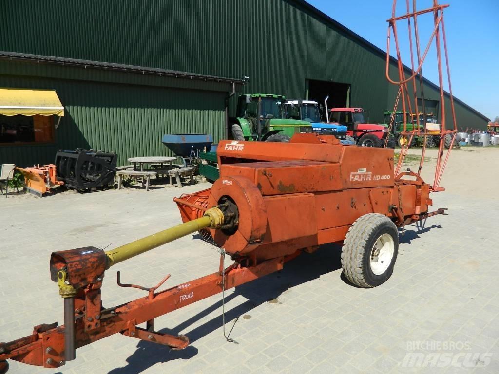 Fahr HD 400 Prese/balirke za četvrtaste bale