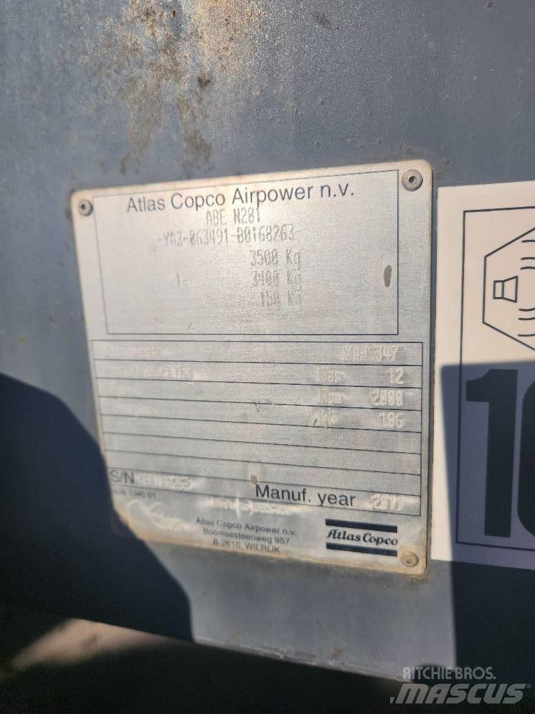 Atlas Copco XAHS 347 Kompresori