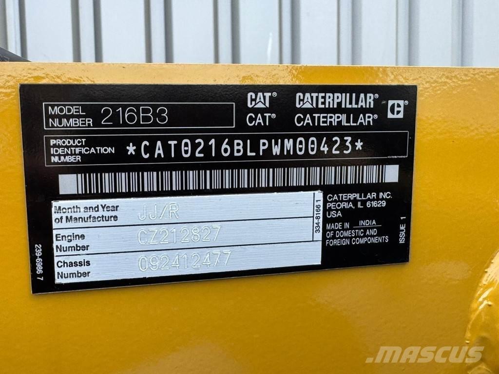 CAT 216B3 Utovarivači na točkove