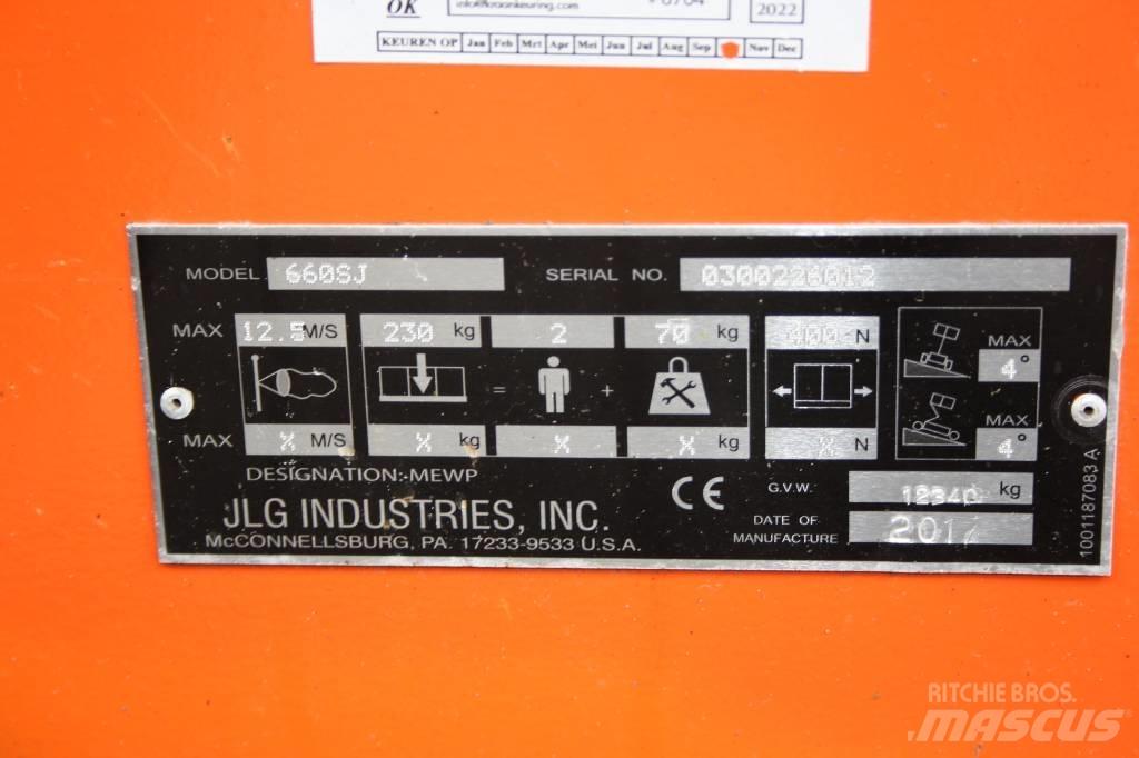 JLG 660 SJ Teleskopske podizne platforme