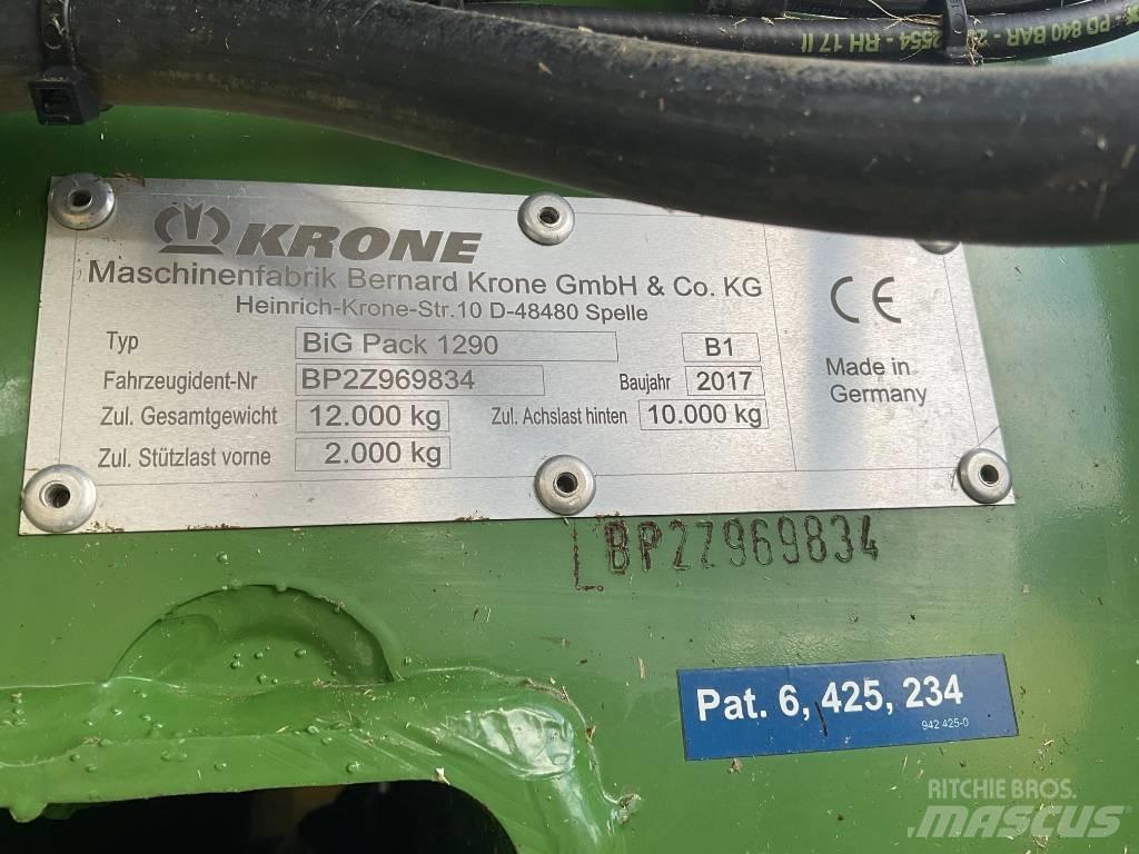 Krone BP1290 HS Prese/balirke za četvrtaste bale