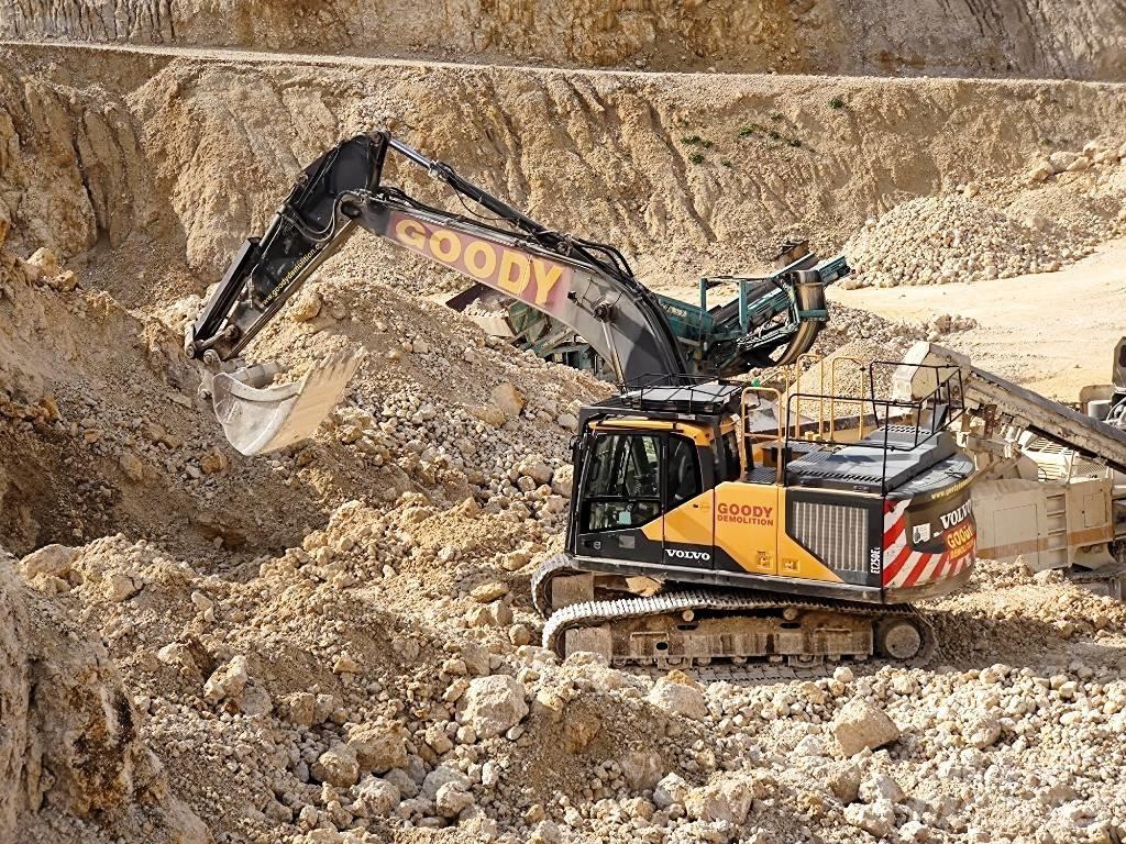 Volvo EC 250 EL Bageri guseničari