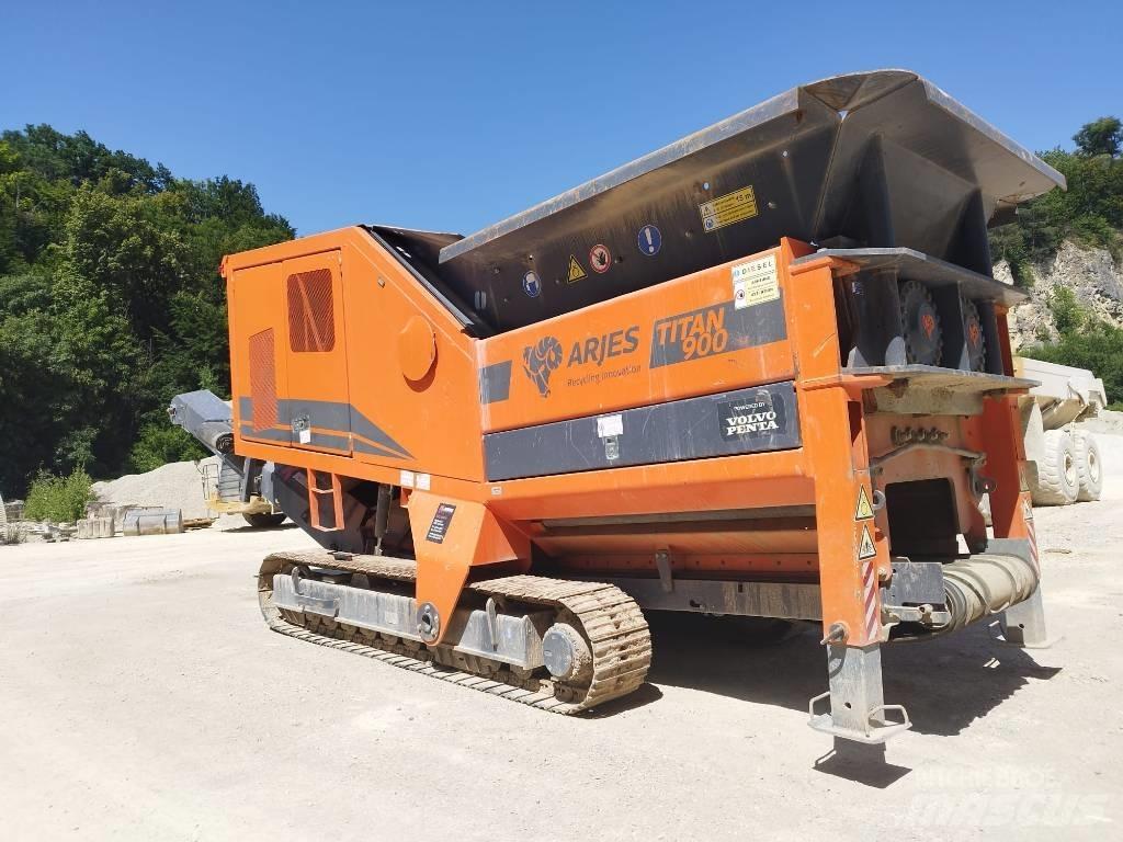 Arjes Titan 900 Mašine za uništavanje otpada