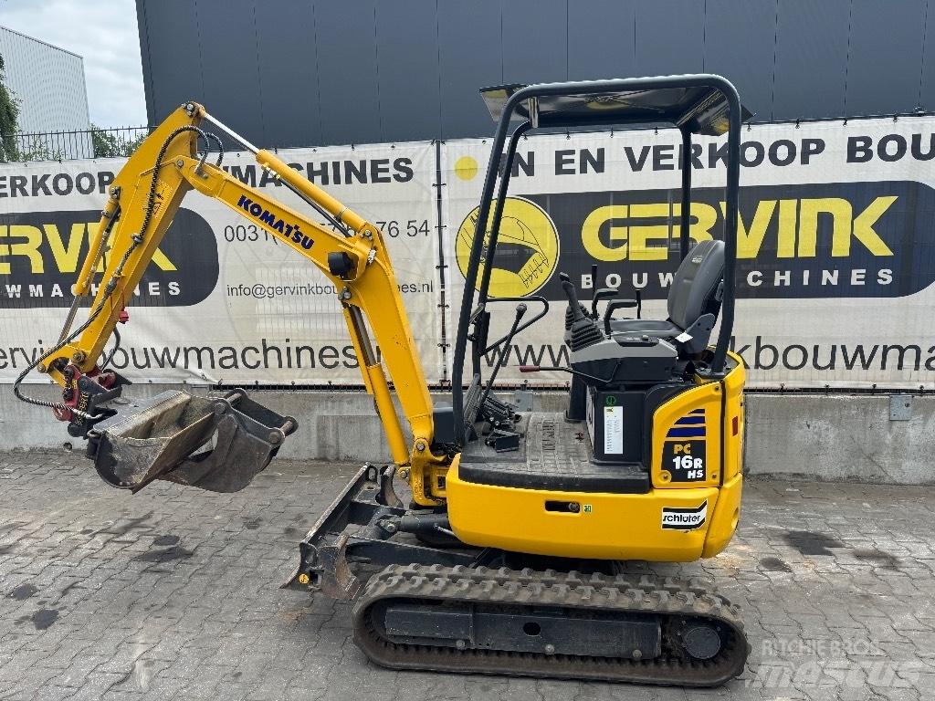 Komatsu PC 16 R-3HS Mini bageri < 7t