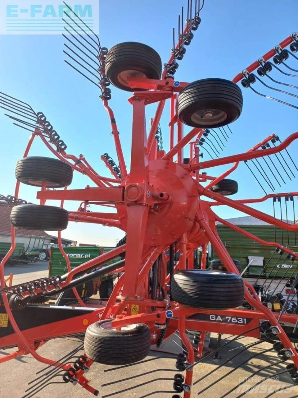 Kuhn ga 7631 Okretači i sakupljači sena