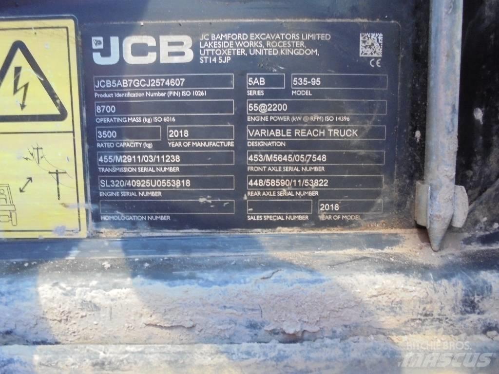 JCB 535-95 Teleskopski viljuškari