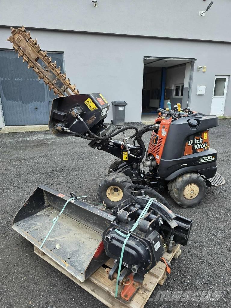 Ditch Witch R300 Rovokopači freze za kanale Trenčeri
