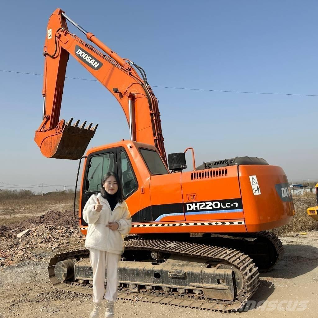 Doosan DH220LC-7 Bageri guseničari