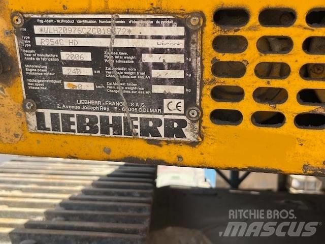 Liebherr R 954C  HD Bageri točkaši
