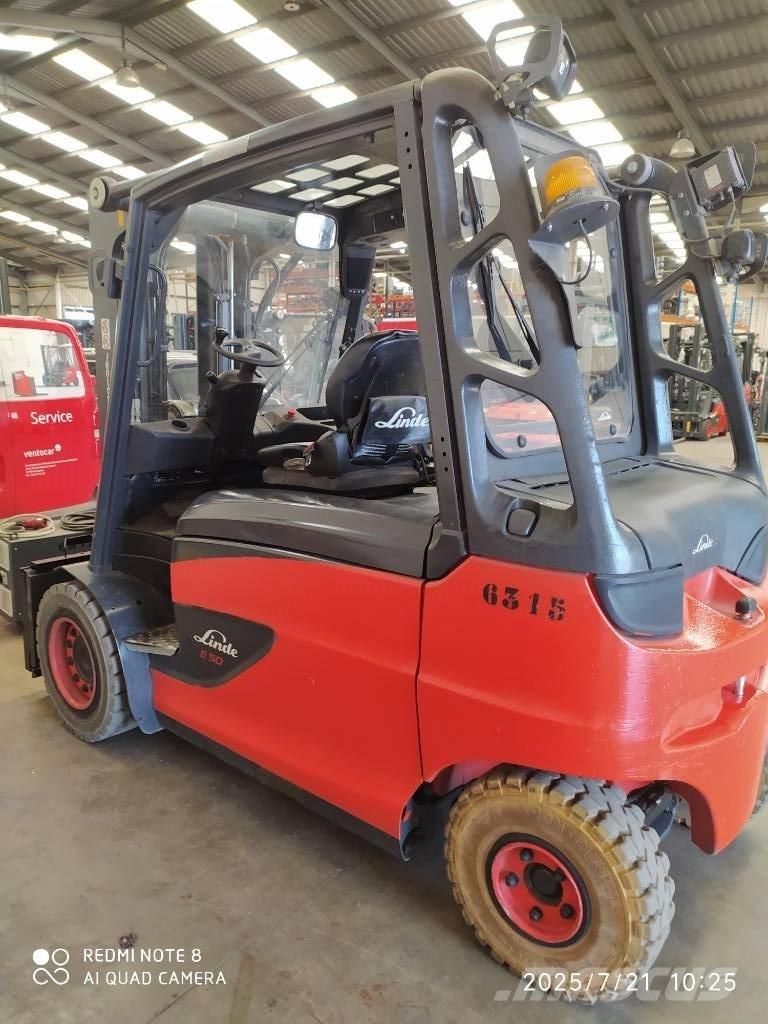Linde E50/600 L Električni viljuškari