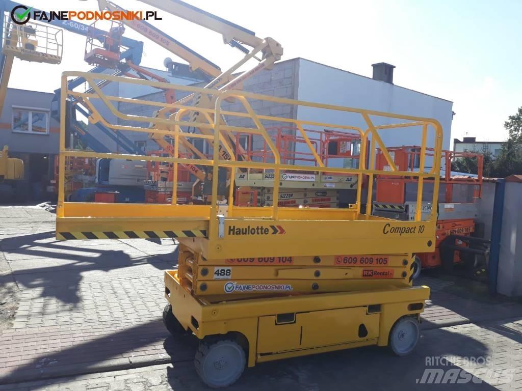 Haulotte Compact 10 Makazaste platforme