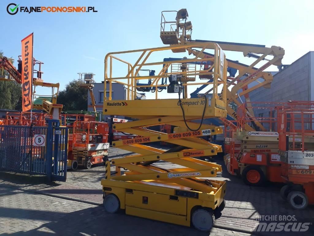 Haulotte Compact 10 Makazaste platforme