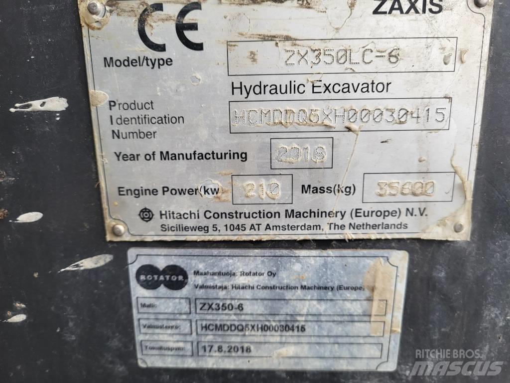 Hitachi ZX 350 LC-6 Bageri guseničari