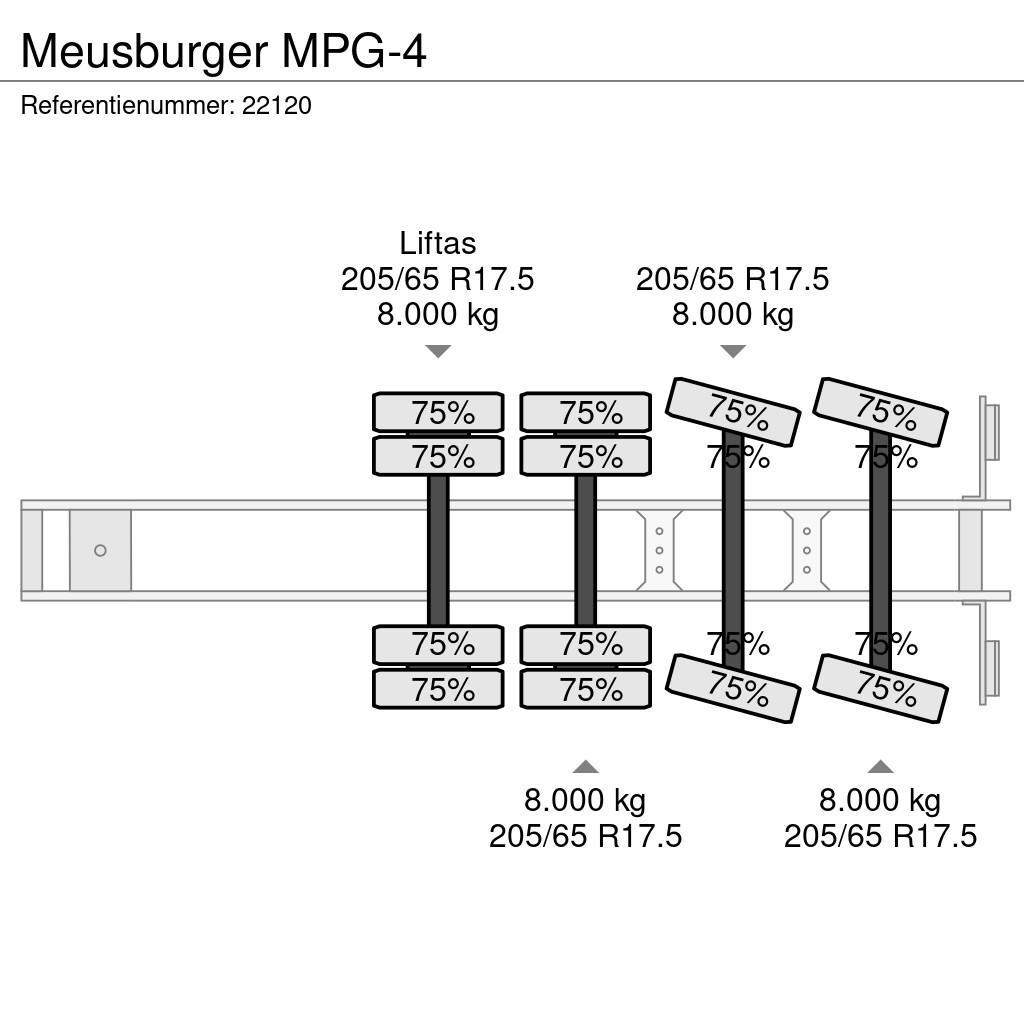 Meusburger MPG-4 Poluprikolice labudice