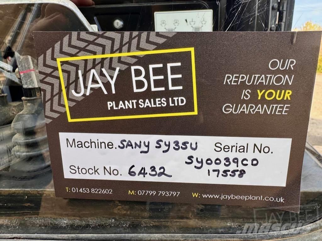 Sany SY 35 U Mini bageri < 7t
