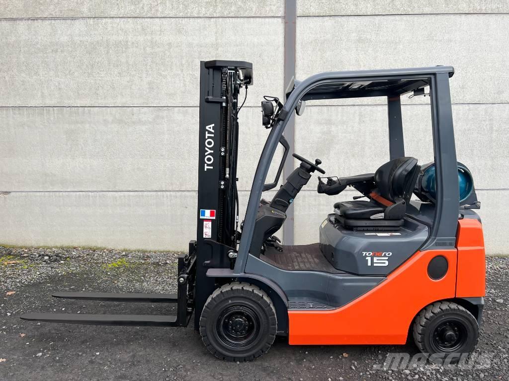 Toyota 02-8 FGF 15 Plinski viljuškari