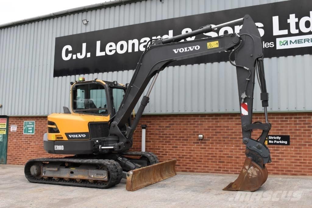 Volvo ECR 88 D Midi bageri 7t – 12t