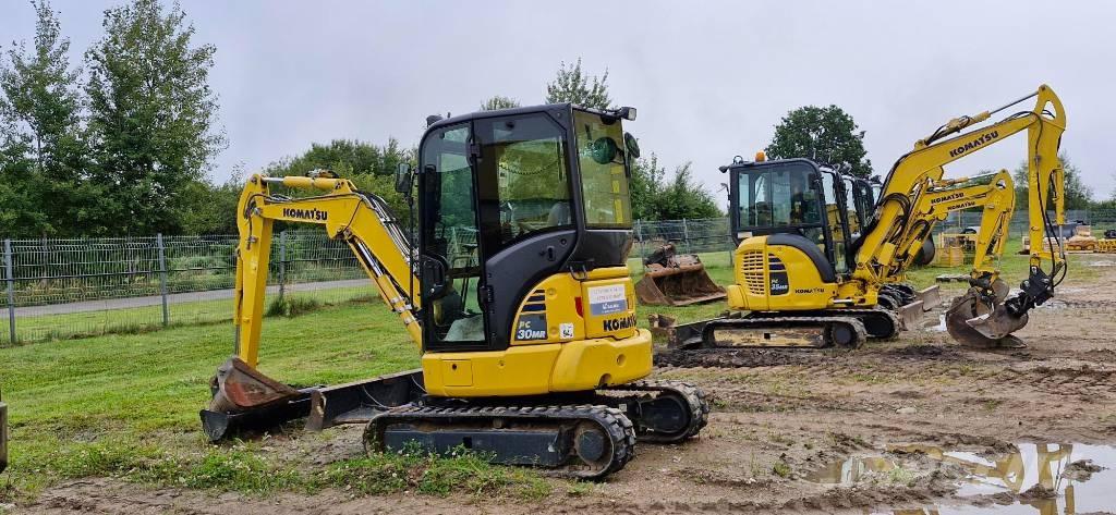 Komatsu PC 30 MR-5 Mini bageri < 7t