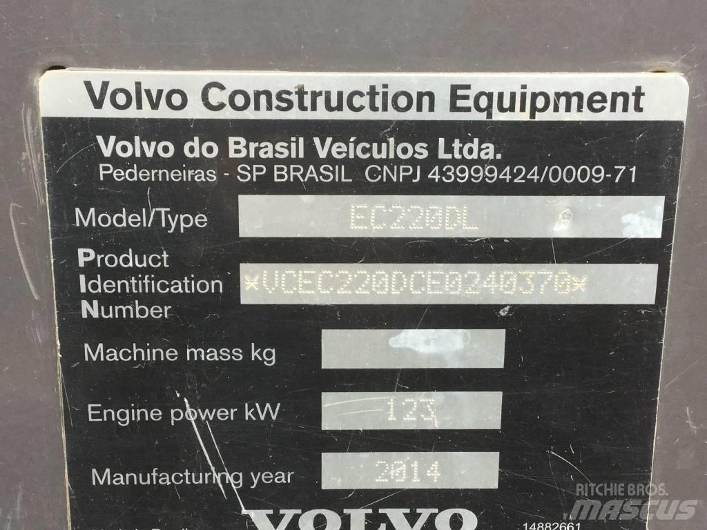 Volvo EC220DL Bageri guseničari