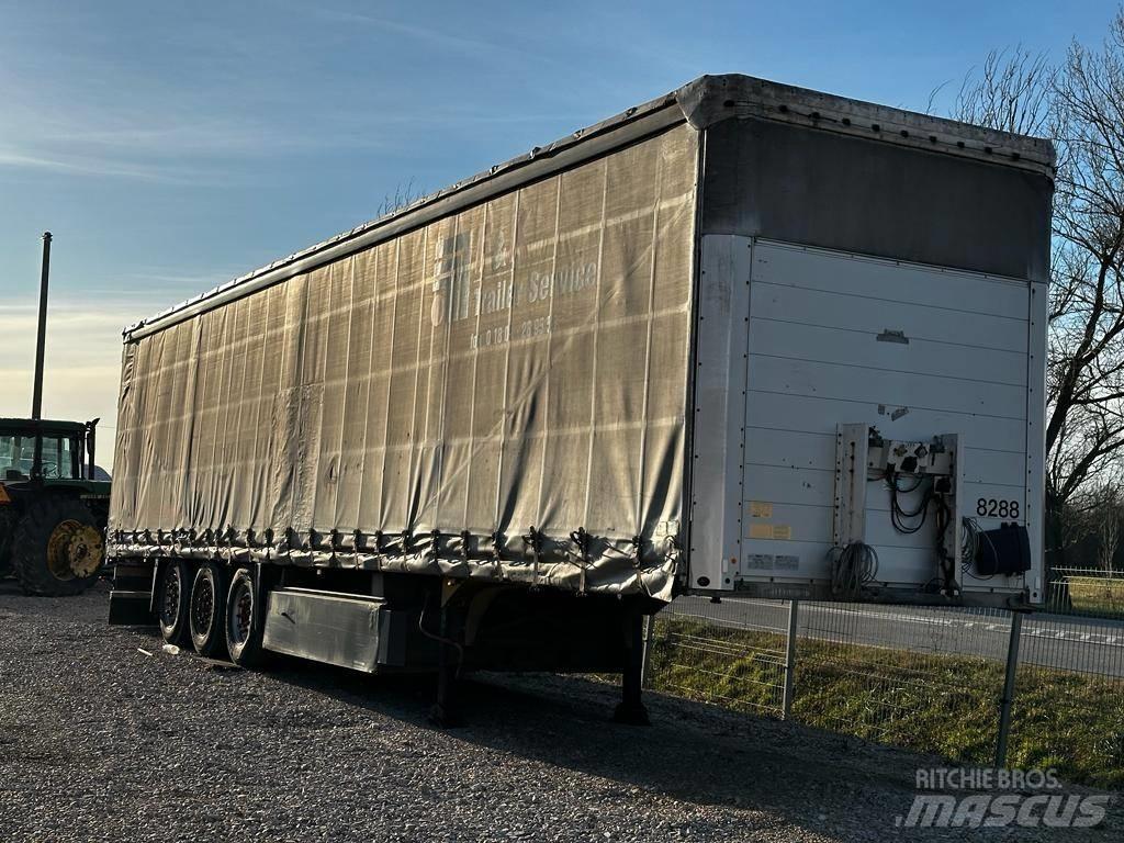 Schmitz SCS 24 L Tovarne prikolice sa ciradom