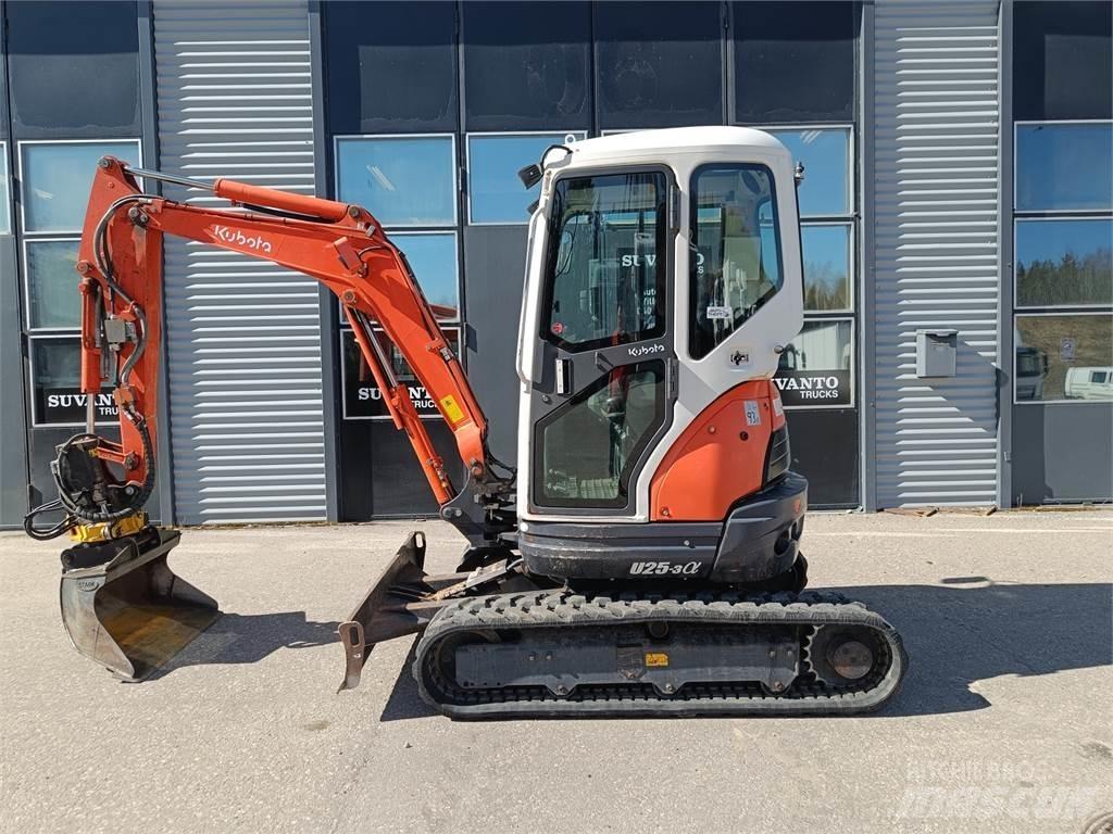 Kubota U25-3 Mini bageri < 7t
