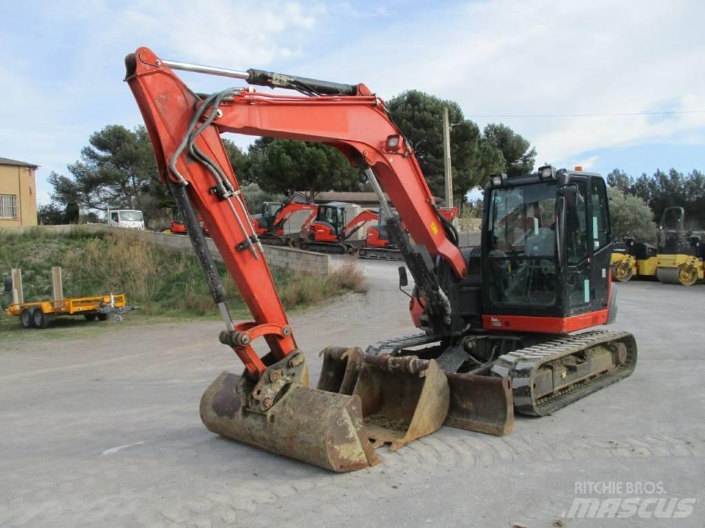 Kubota KX 080-4 Midi bageri 7t – 12t