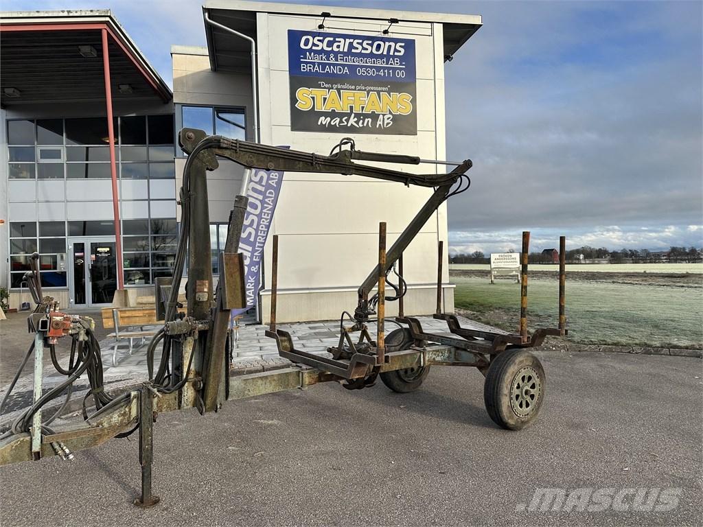  Enkelaxlad Vedkärra Šumske prikolice