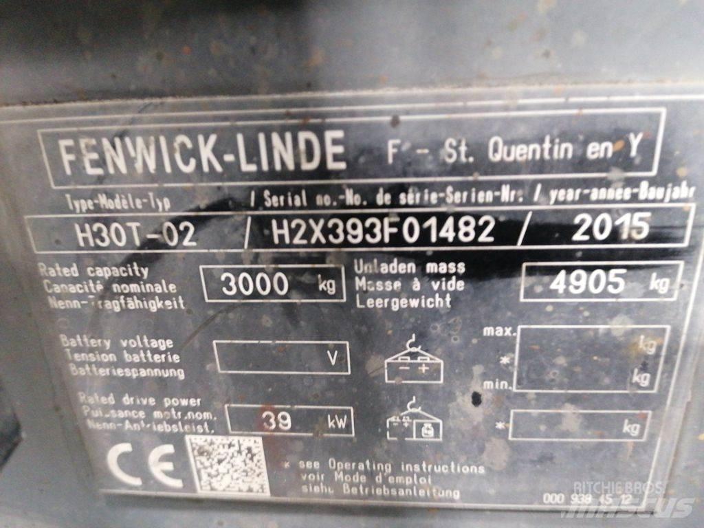 Linde H30T-02 Plinski viljuškari