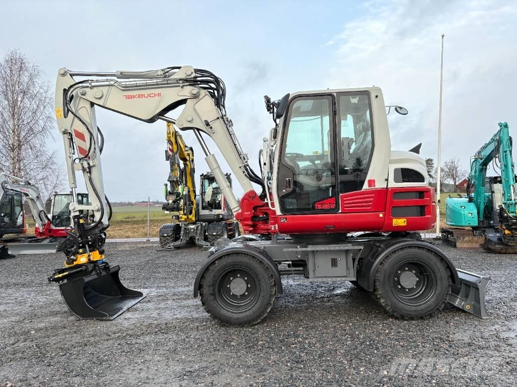 Takeuchi TB395W Bageri točkaši