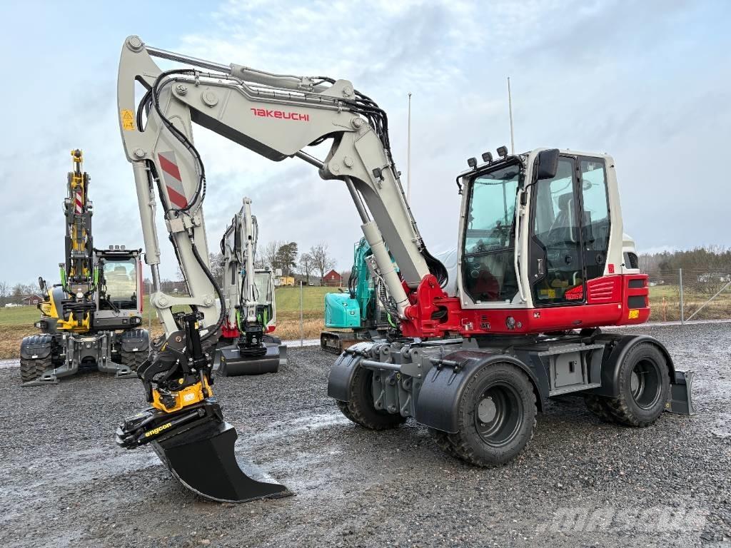 Takeuchi TB395W Bageri točkaši