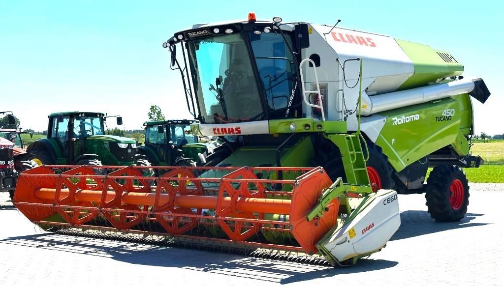 CLAAS Tucano 450 Kombajni