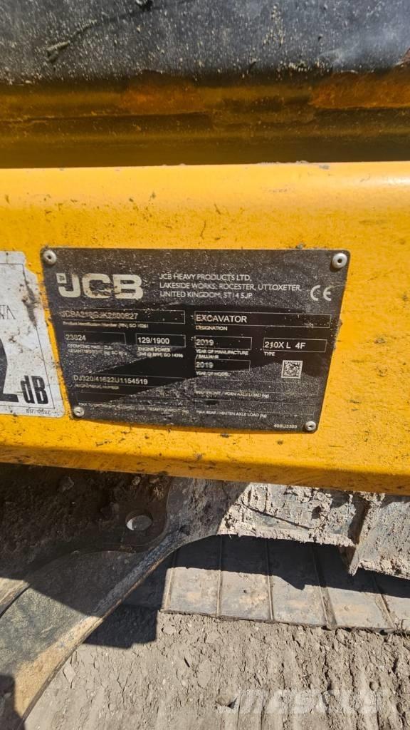 JCB 210 Bageri guseničari