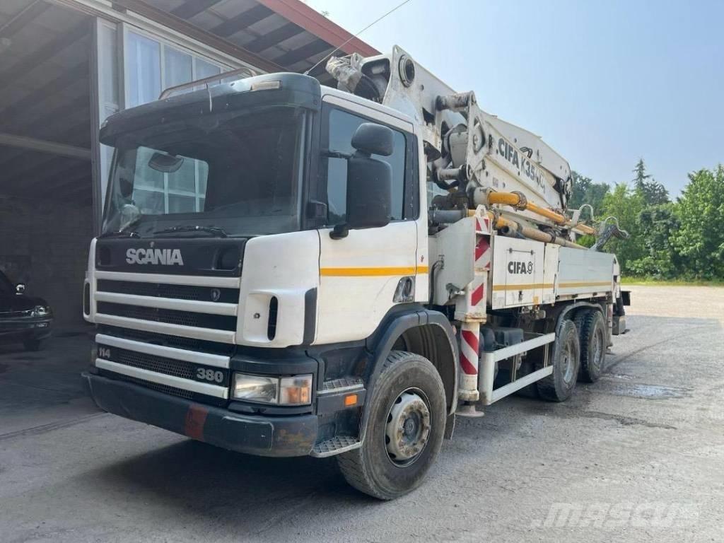 Scania P 114-380 Kamionske beton pumpe