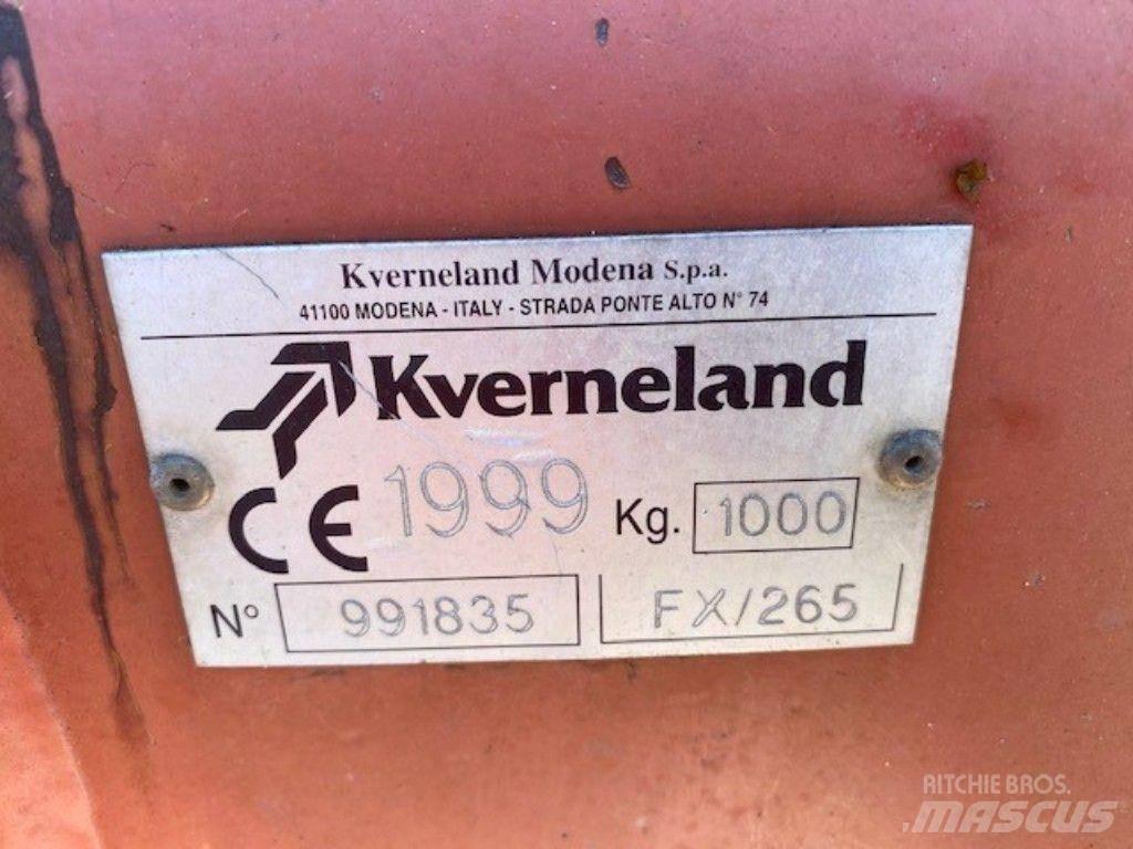 Kverneland FX 265 Kosilice sa postoljem za vuču