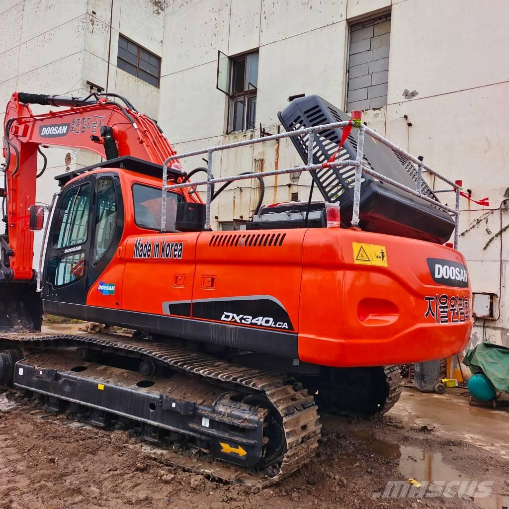 Doosan DX 340 LC Bageri guseničari
