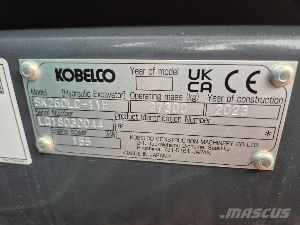 Kobelco SK260LC-11E Bageri guseničari