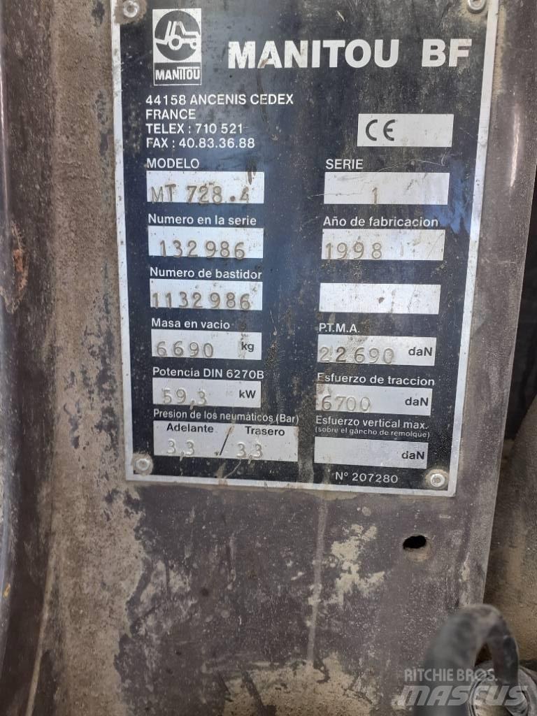 Manitou MT 728-4 Teleskopski viljuškari
