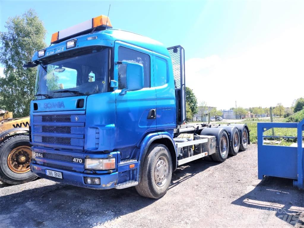 Scania R 124 GB6X4NA Kiperi kamioni