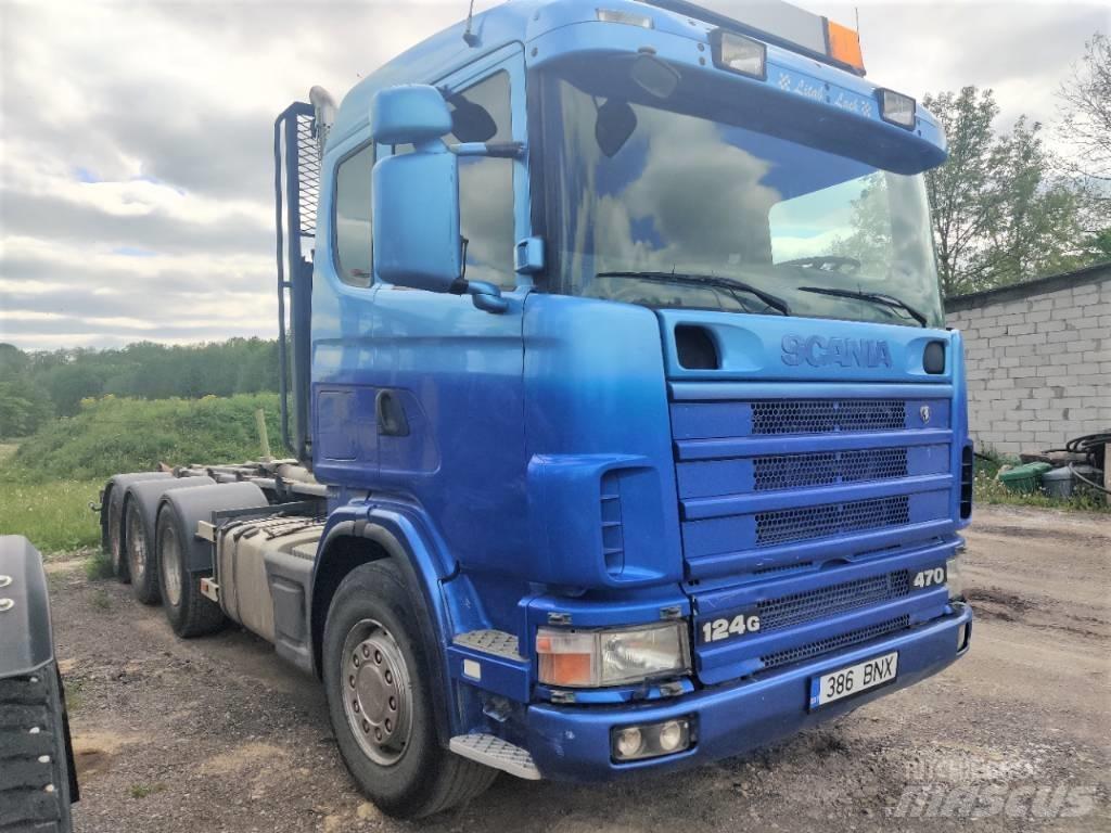 Scania R 124 GB6X4NA Kiperi kamioni