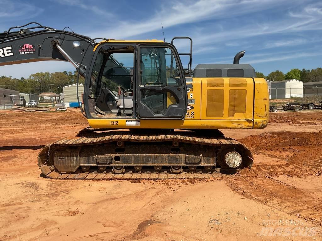 John Deere 210 Bageri guseničari