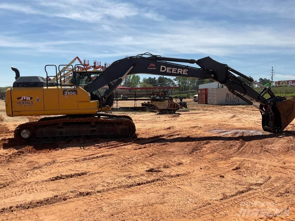 John Deere 210 Bageri guseničari