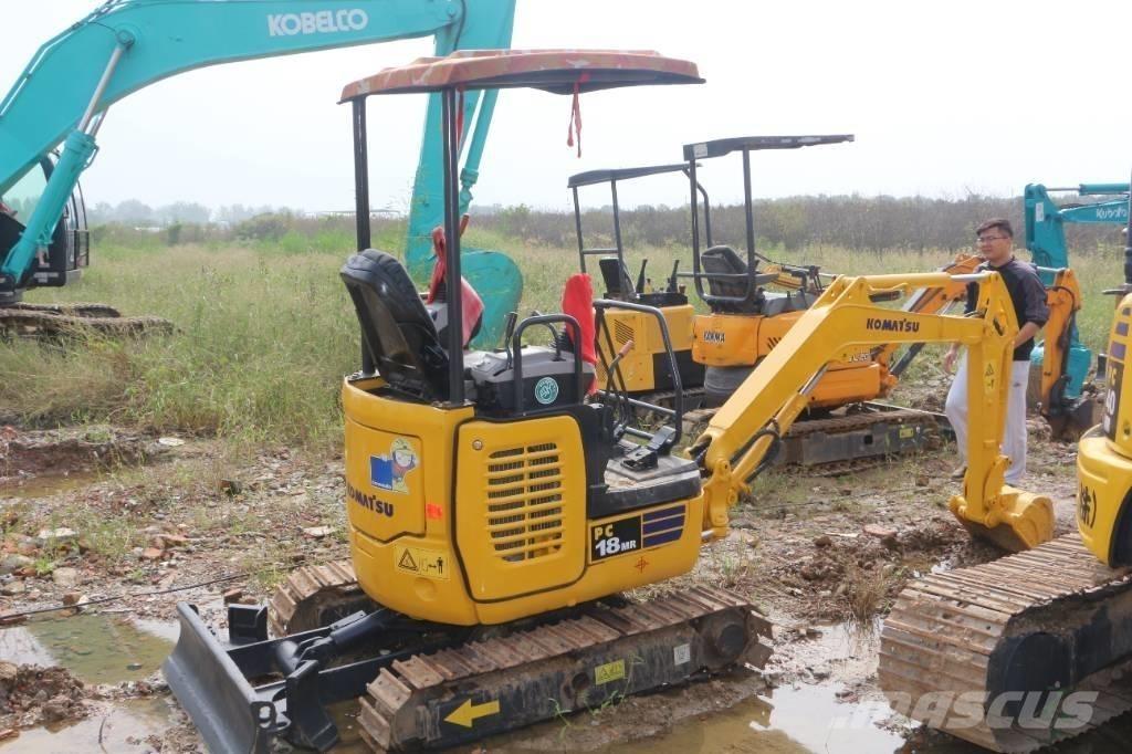 Komatsu PC 18 MR Mini bageri < 7t