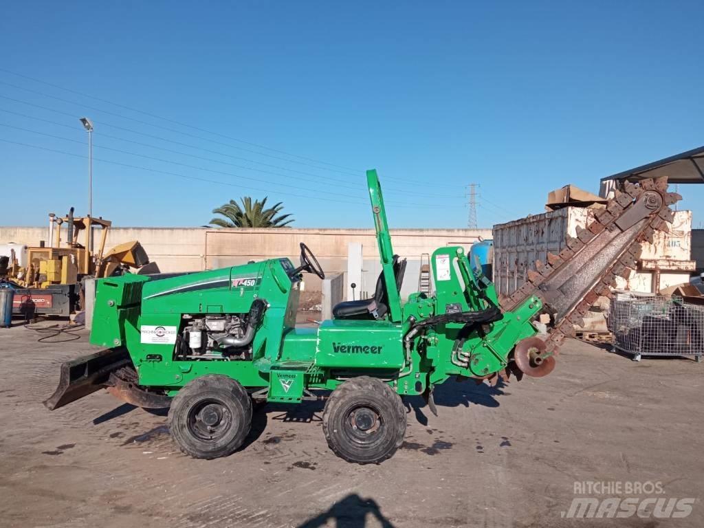 Vermeer RTX450 Rovokopači freze za kanale Trenčeri