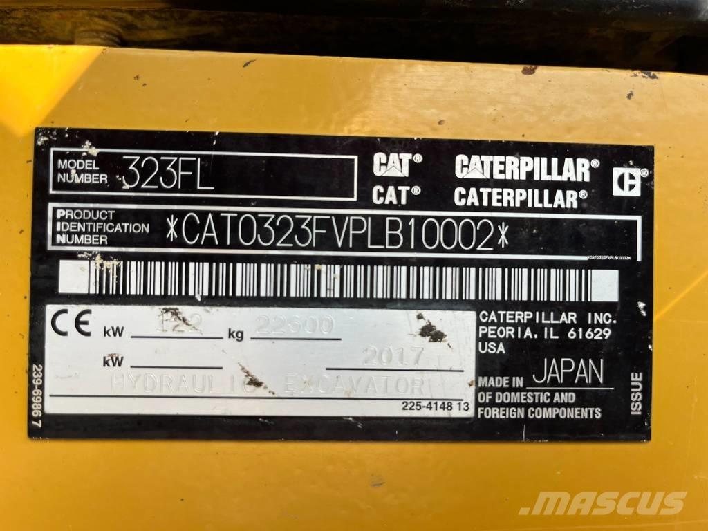 CAT 323 F L Bageri guseničari