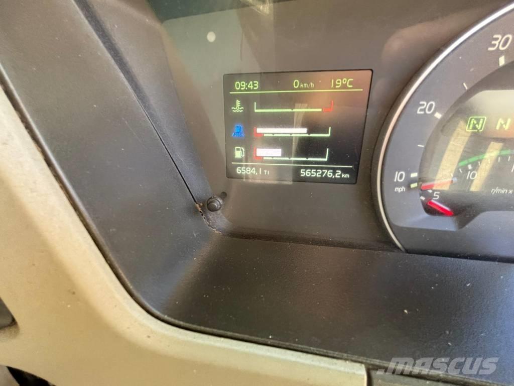 Volvo FM 420 Kamioni sa ravan platformom / vitlom