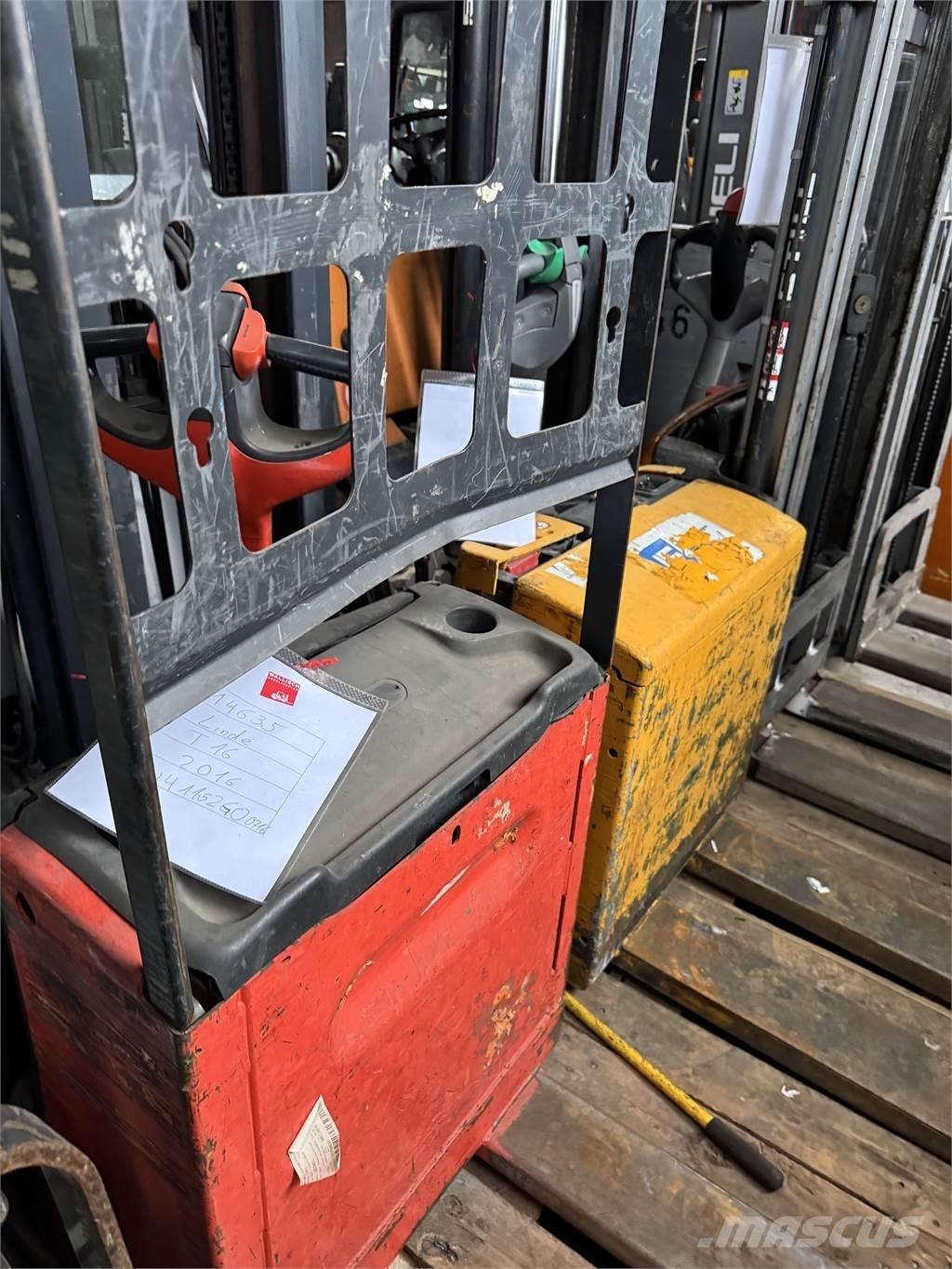 Linde T16 Ručni električni viljuškar