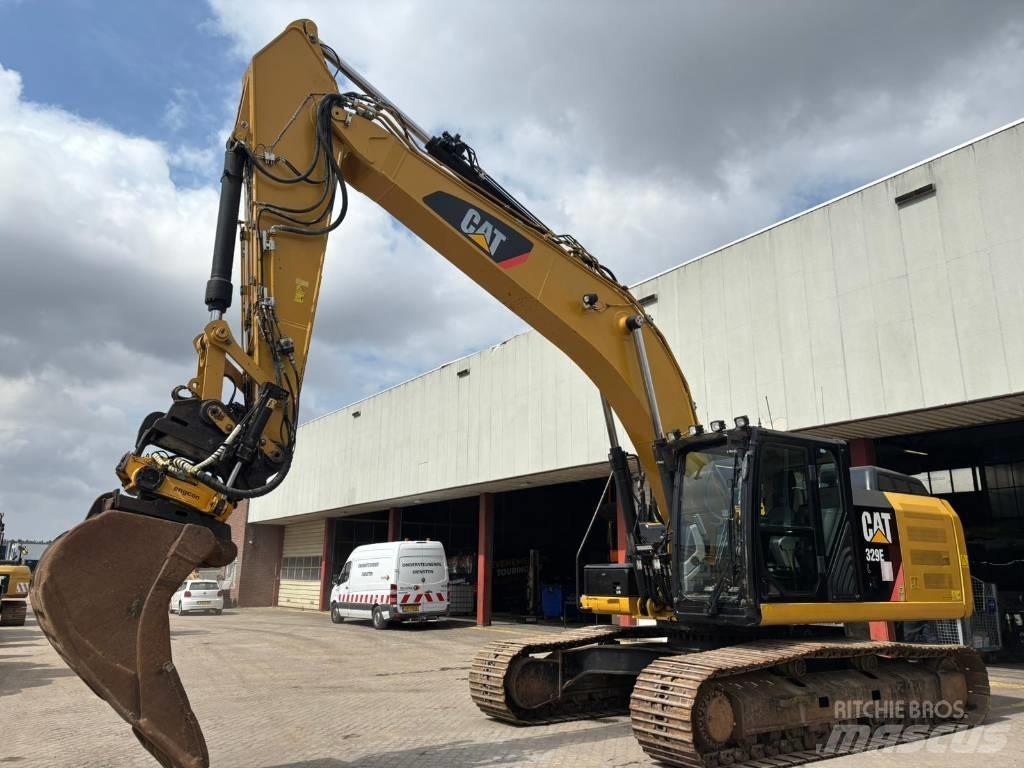 CAT 329 EL Bageri guseničari